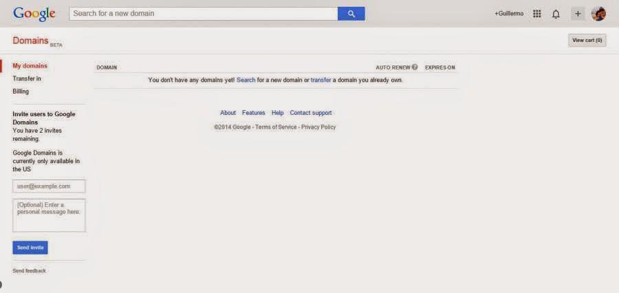 Google Dominios Google Dominios