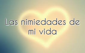 Las nimiedades de mi vida