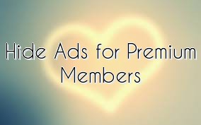 Hide Ads for Premium Members